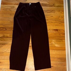 a new day women’s Dark Brown wide leg dress Pants size 6